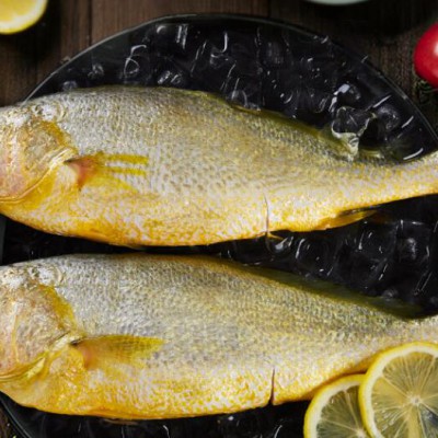 三都港 三去深海宁德大黄花鱼1kg/2条装 生鲜 鱼类 国产海鲜水产 健康轻食